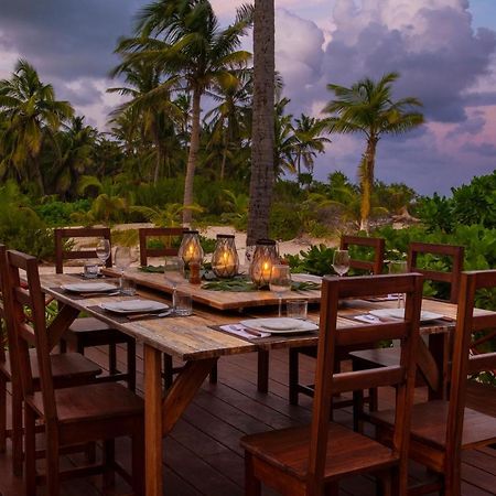 Beachfront Villa Playaaekun Tulum Exterior photo