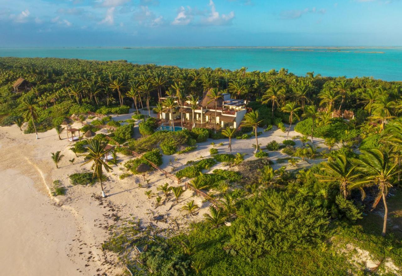 Beachfront Villa Playaaekun Tulum Exterior photo